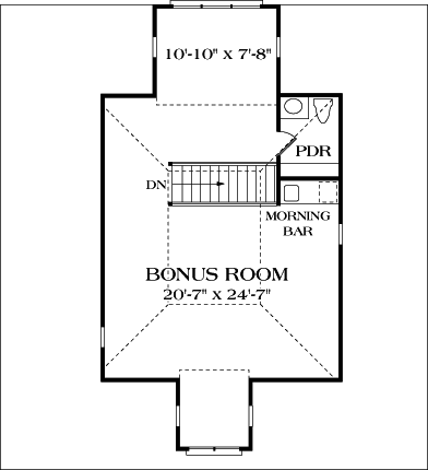Colonial Traditional Level Three of Plan 85472