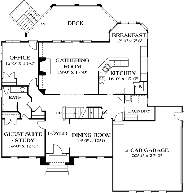 Traditional Level One of Plan 85476