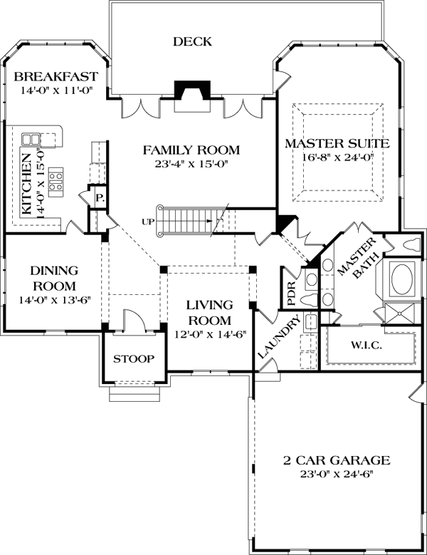 Traditional Level One of Plan 85487