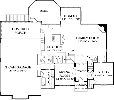 First Level Plan