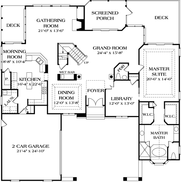 Traditional Level One of Plan 85495