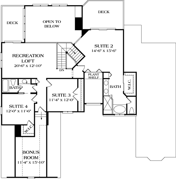 Traditional Level Two of Plan 85495