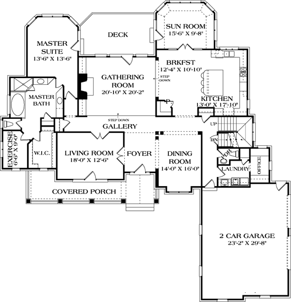 Traditional Level One of Plan 85499