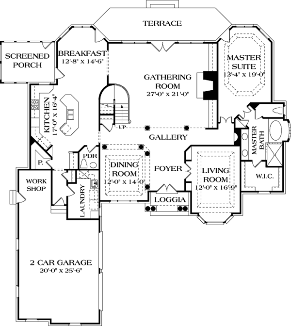 Traditional Level One of Plan 85504