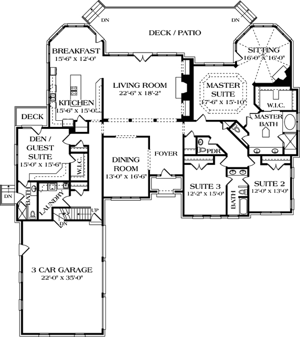 Traditional Level One of Plan 85509
