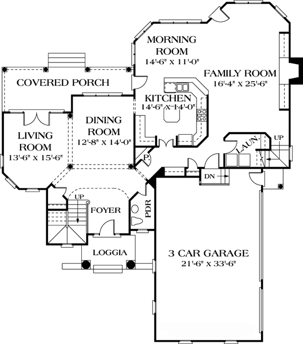 Traditional Level One of Plan 85518