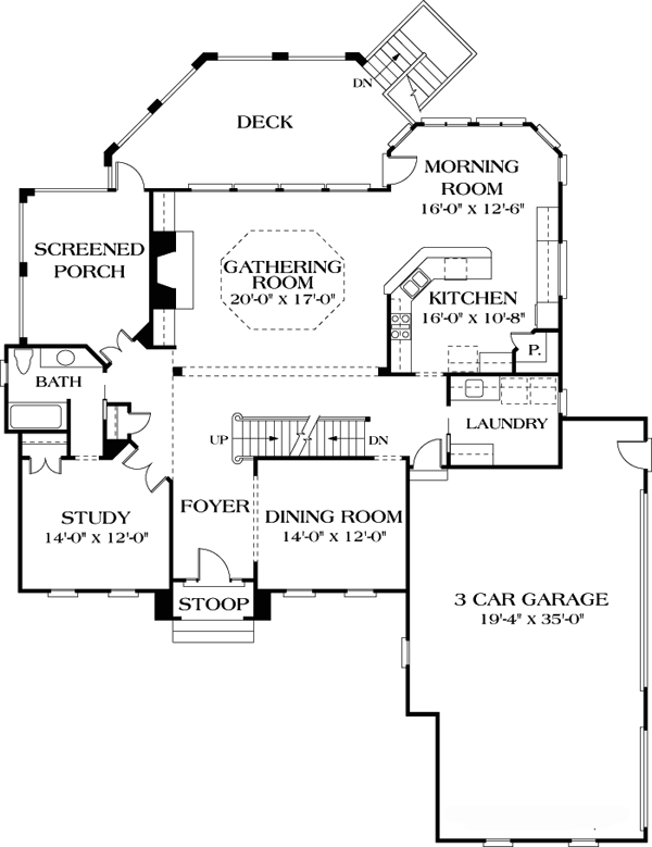 Traditional Level One of Plan 85520