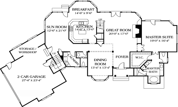 Traditional Level One of Plan 85521