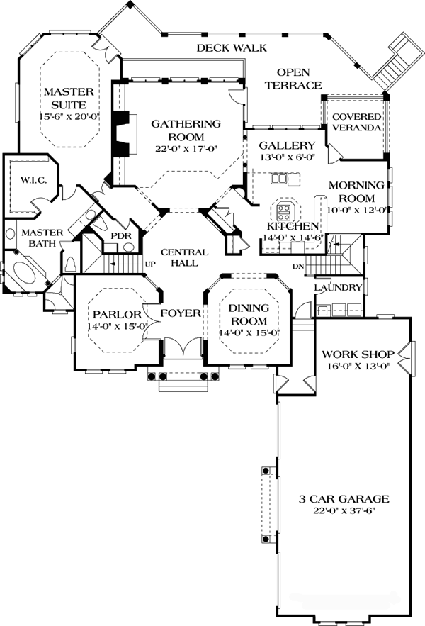 Traditional Level One of Plan 85549