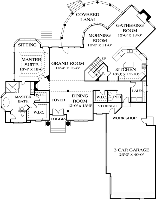 Traditional Level One of Plan 85551