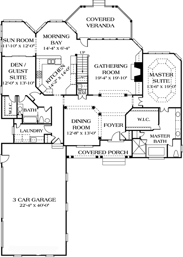 Traditional Level One of Plan 85568