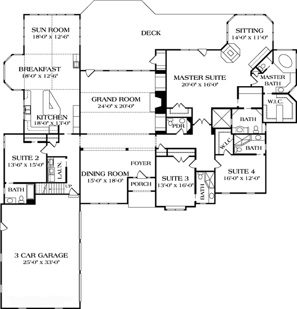 Traditional Level One of Plan 85574