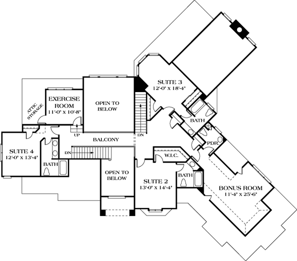 Traditional Level Two of Plan 85605