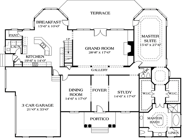 Traditional Level One of Plan 85607