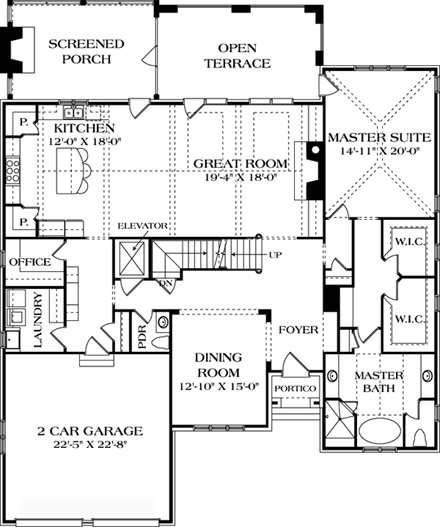 First Level Plan
