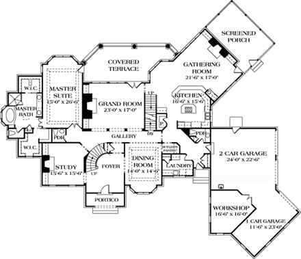 First Level Plan