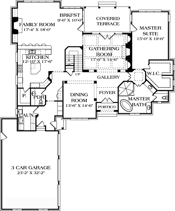 Traditional Level One of Plan 85613