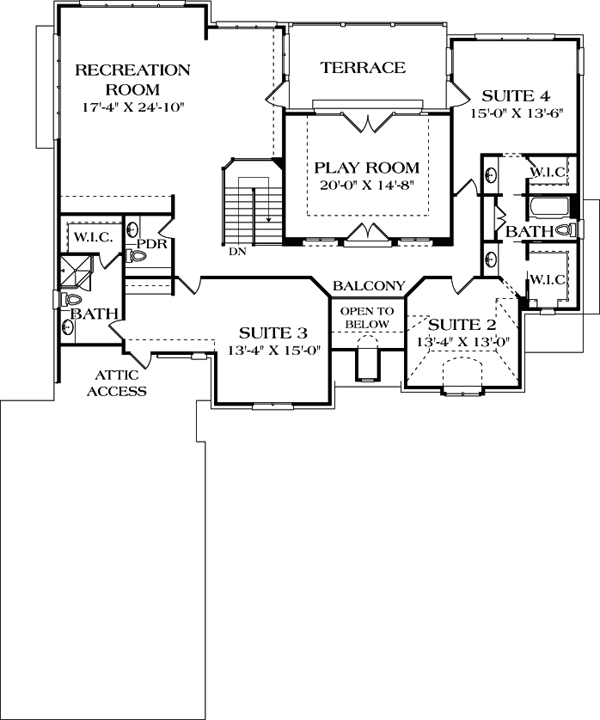 Traditional Level Two of Plan 85613