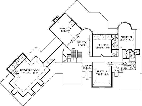 Plan 85614 | European Style with 5 Bed, 8 Bath, 3 Car Garage