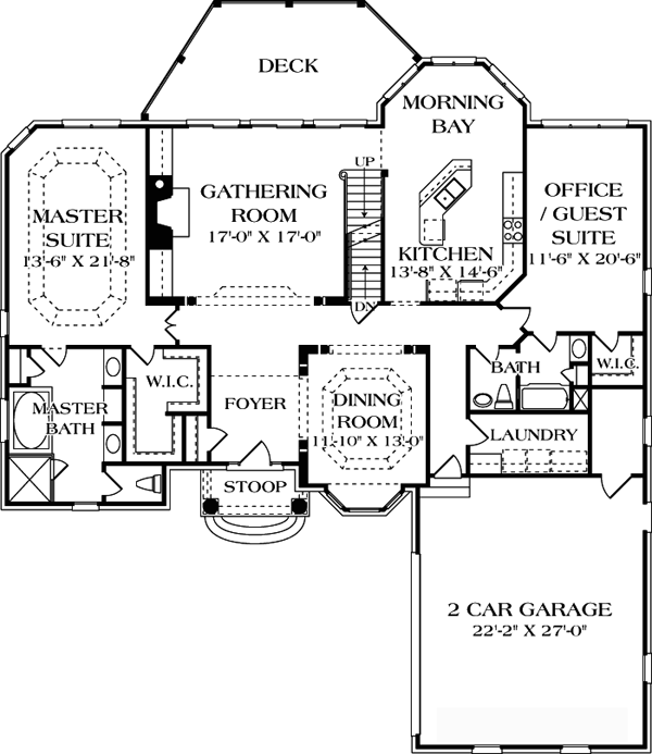 Traditional Level One of Plan 85621