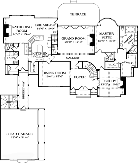 First Level Plan