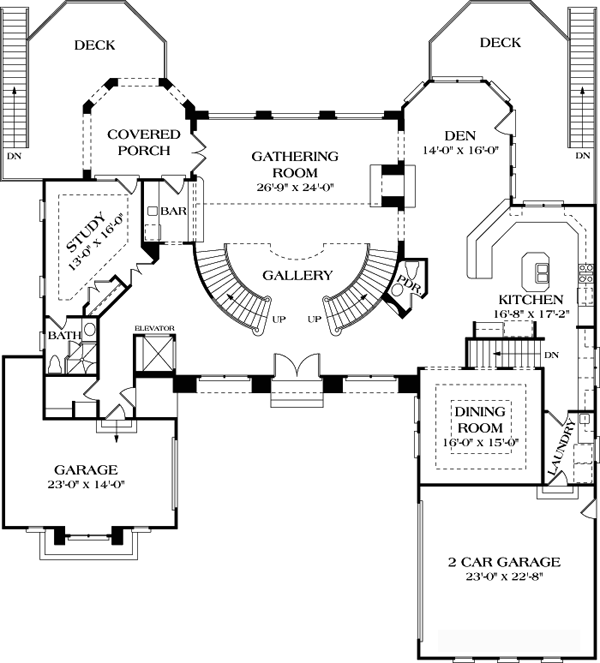 European Mediterranean Level One of Plan 85633