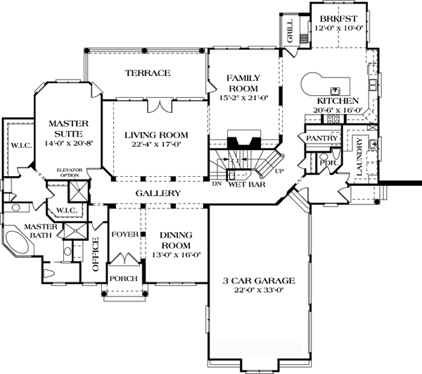 Traditional Level One of Plan 85638
