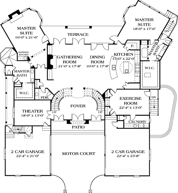 European Mediterranean Level One of Plan 85644