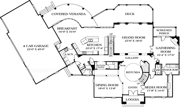 Traditional Level One of Plan 85649