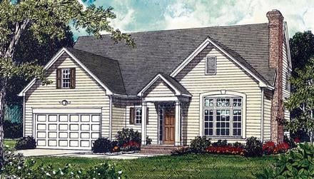 House Plan 85661 Elevation