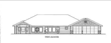  Elevation of Plan 85816