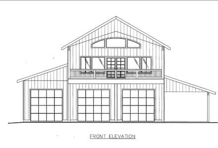  Elevation of Plan 85841