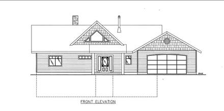  Elevation of Plan 85848