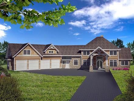 House Plan 85849 Elevation