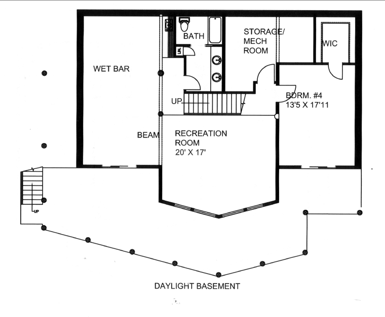  Lower Level of Plan 85851