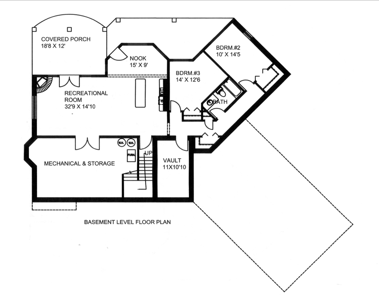  Lower Level of Plan 85854