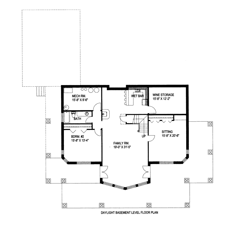  Lower Level of Plan 85864