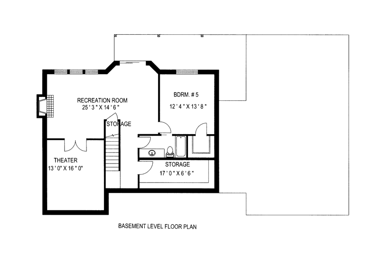 Country Lower Level of Plan 85866