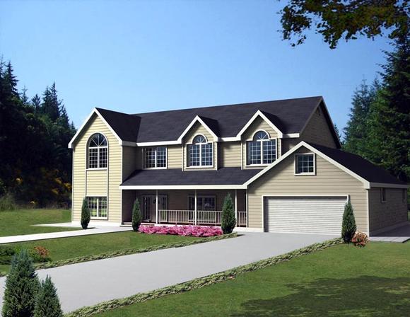 House Plan 85866 Elevation