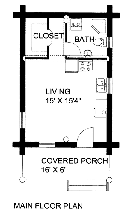 House Plan 85877 First Level Plan