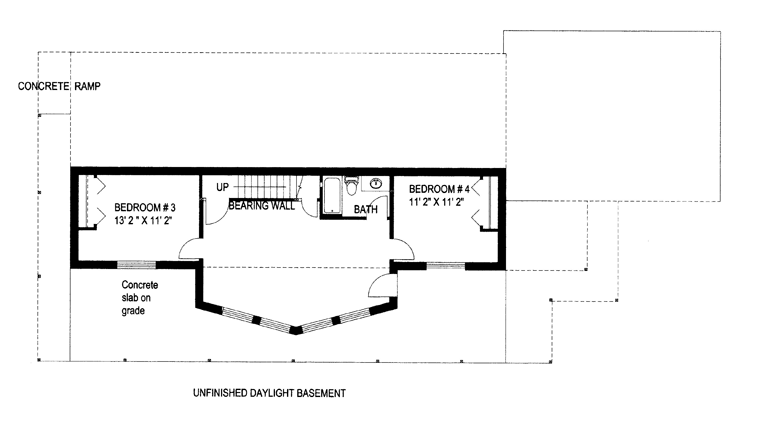  Lower Level of Plan 85885