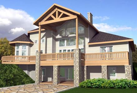 House Plan 85886 Elevation