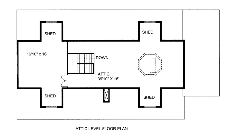 Craftsman Level Two of Plan 85894