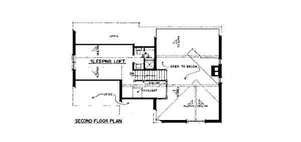 Traditional Level Two of Plan 86004