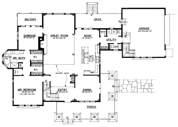 Craftsman European Level One of Plan 86022