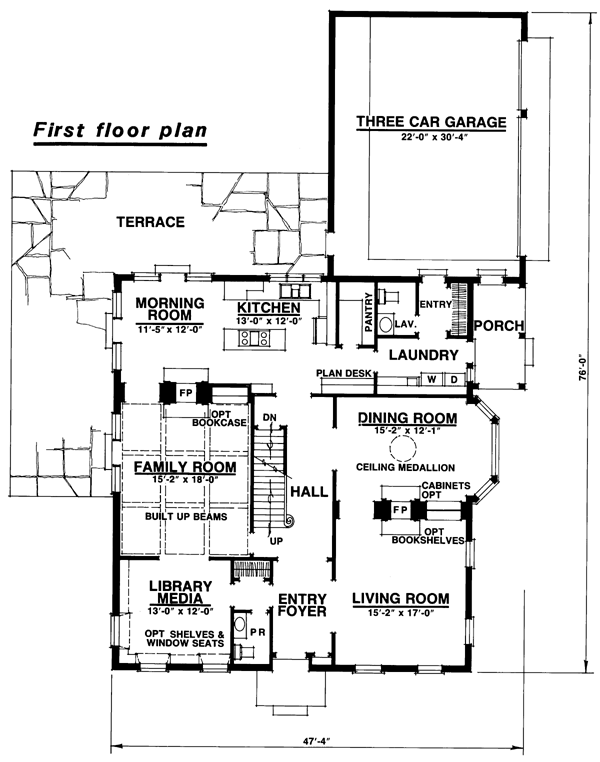Colonial Level One of Plan 86037