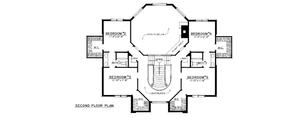 Colonial European Level Two of Plan 86038