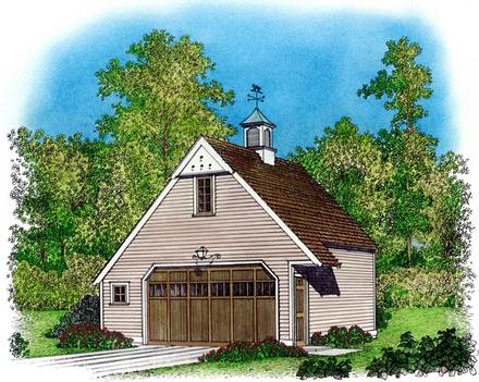 Cape Cod Colonial Country Traditional Elevation of Plan 86041