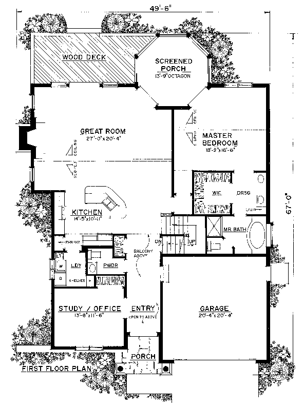 Traditional Level One of Plan 86042