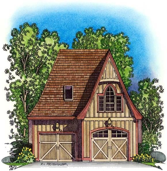 Garage Plan 86044